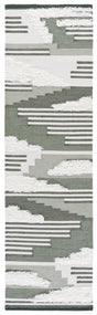 Safavieh Kenya 2'-3" x 8'-0" Rug in Sage / Ivory