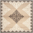 Safavieh Kenya Kny312A Brown / Charcoal Rugs - Safavieh - kny312a - 7sq