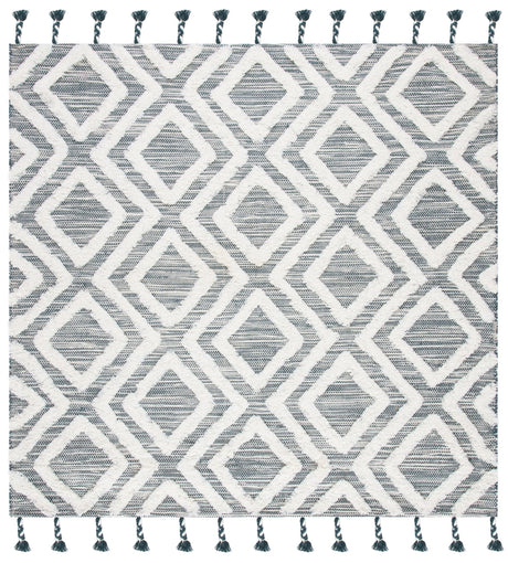Safavieh Kenya Kny331L Teal/Ivory Rugs - Safavieh - kny331l - 7sq
