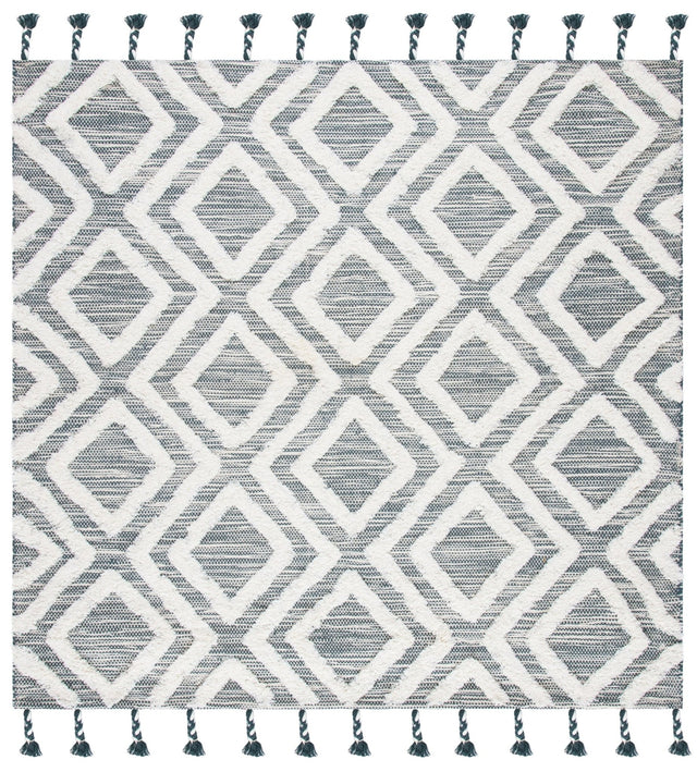 Safavieh Kenya Kny331L Teal/Ivory Rugs - Safavieh - kny331l - 7sq