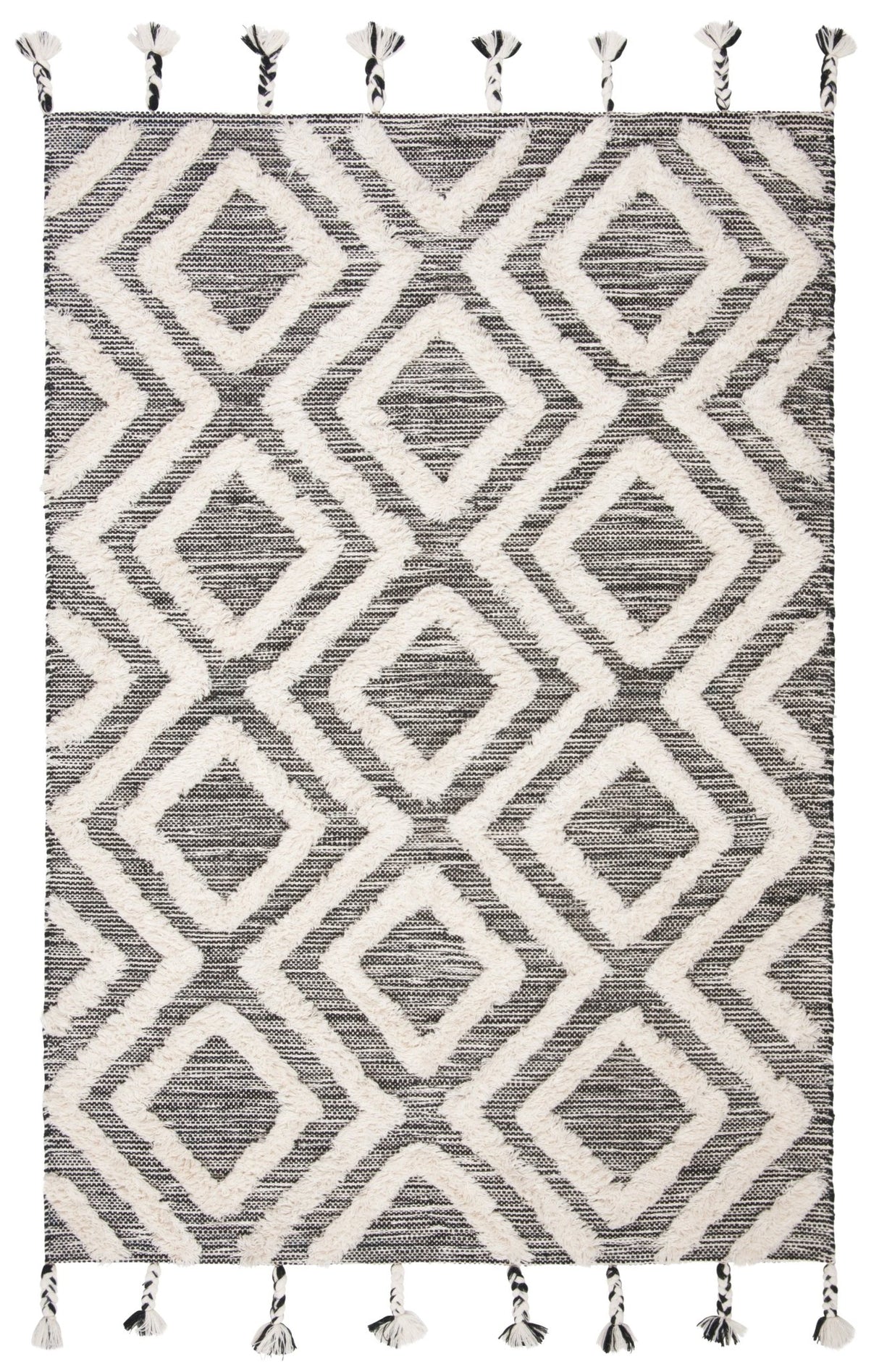 Safavieh Kenya Kny331Z Black/Ivory Rugs - Safavieh - kny331z - 3