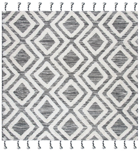 Safavieh Kenya Kny331Z Black/Ivory Rugs - Safavieh - kny331z - 7sq
