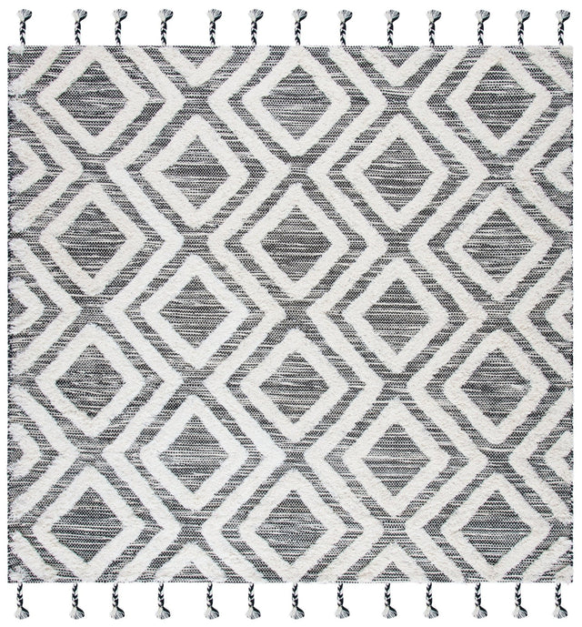 Safavieh Kenya Kny331Z Black/Ivory Rugs - Safavieh - kny331z - 7sq