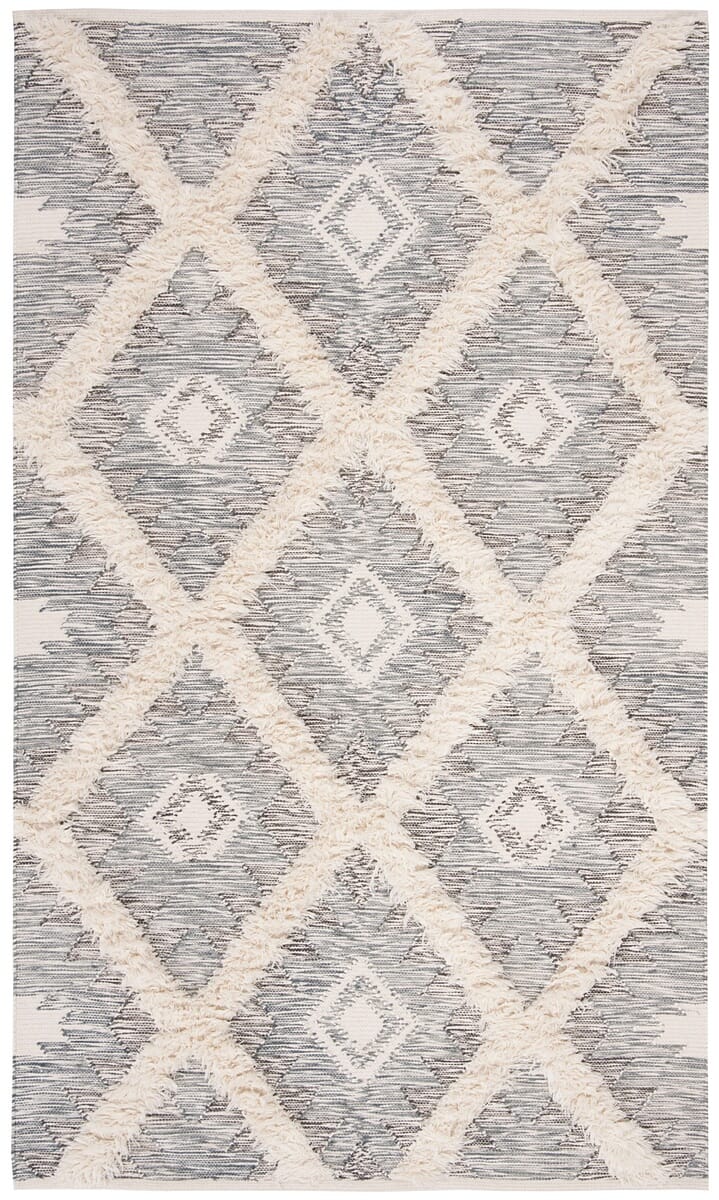 Safavieh Kenya Kny455F Grey / Ivory Rugs - Safavieh - kny455f - 6