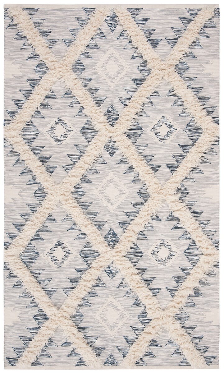Safavieh Kenya Kny455G Silver / Ivory Rugs - Safavieh - kny455g - 6