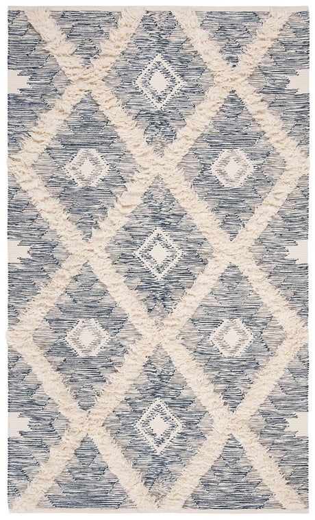 Safavieh Kenya Kny455M Blue / Ivory Rugs - Safavieh - kny455m - 6