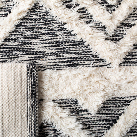 Safavieh Kenya Kny456A Ivory/Black Rug - Safavieh - kny456a - 8