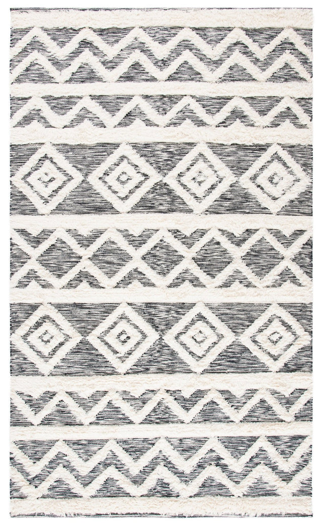 Safavieh Kenya Kny456A Ivory/Black Rug - Safavieh - kny456a - 8