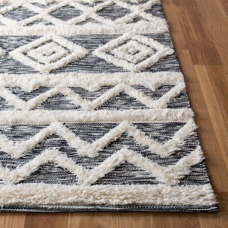 Safavieh Kenya Kny456A Ivory/Black Rug - Safavieh - kny456a - 8