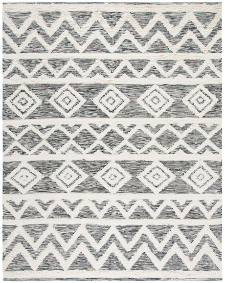 Safavieh Kenya Kny456A Ivory/Black Rug - Safavieh - kny456a - 8