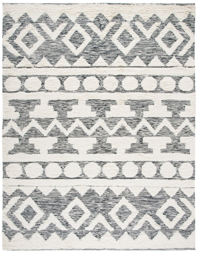 Safavieh Kenya Kny457A Ivory/Black Rug - Safavieh - kny457a - 8