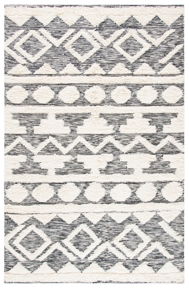 Safavieh Kenya Kny457A Ivory/Black Rug - Safavieh - kny457a - 8