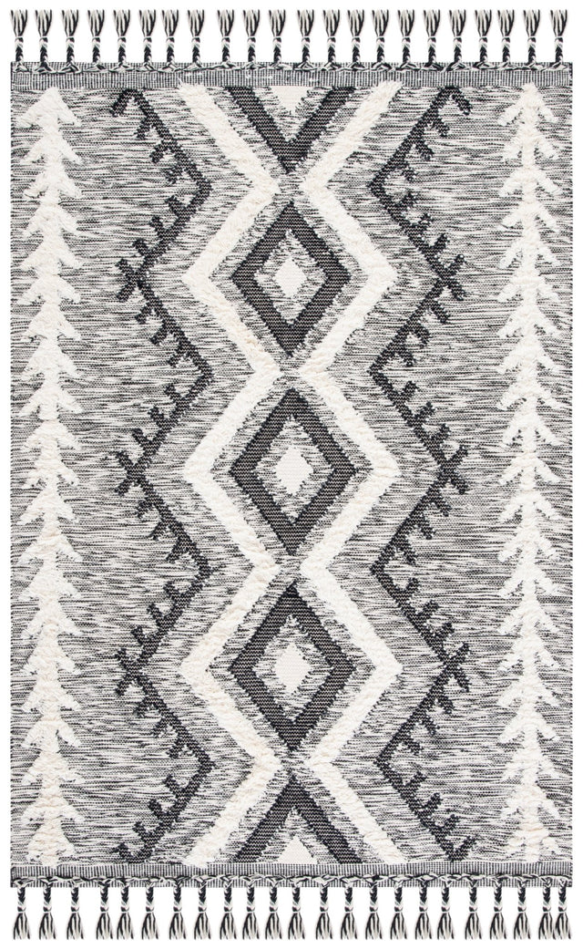 Safavieh Kenya Kny462A Ivory/Black Rug - Safavieh - kny462a - 6