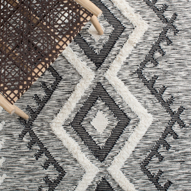 Safavieh Kenya Kny462A Ivory/Black Rug - Safavieh - kny462a - 6