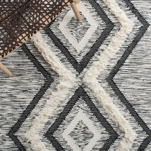 Safavieh Kenya Kny463A Ivory/Black Rug - Safavieh - kny463a - 6