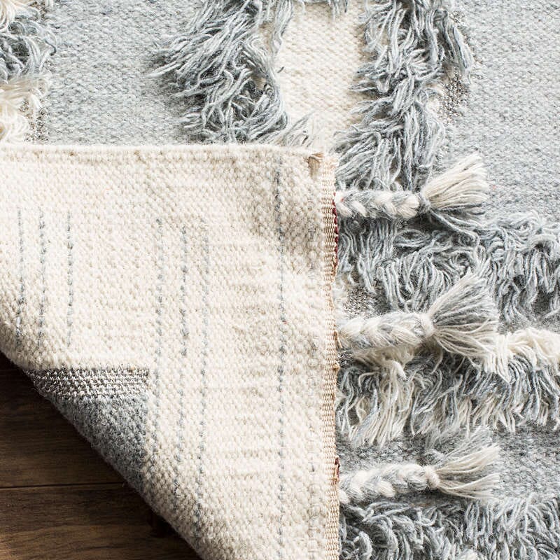 Safavieh Kenya Kny601B Grey / Ivory Rugs - Safavieh - kny601b - 6
