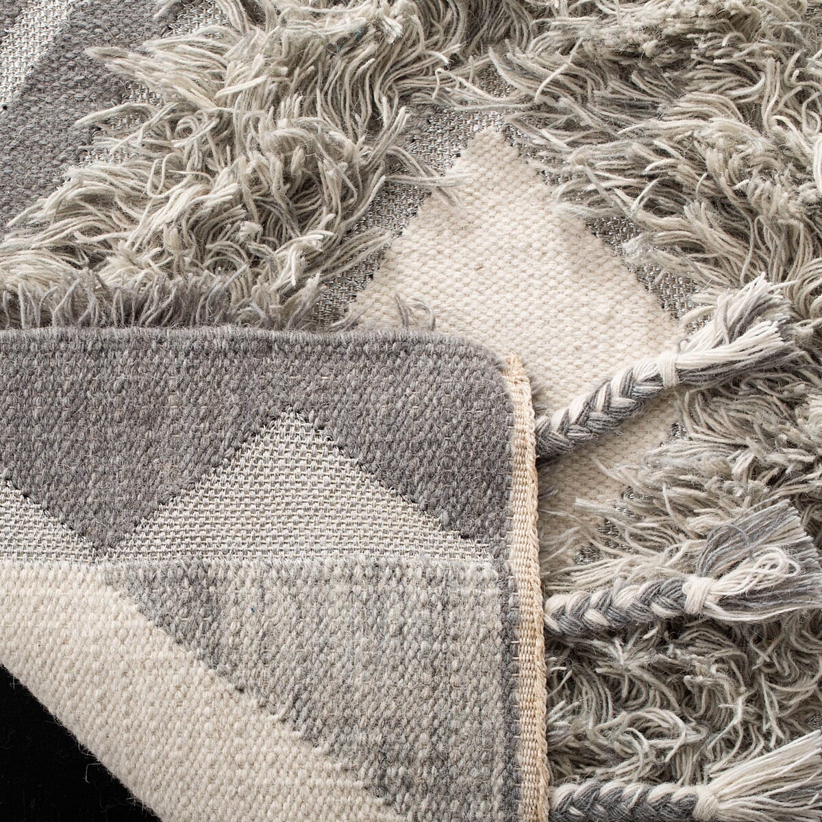 Safavieh Kenya Kny607F Grey / Ivory Rugs - Safavieh - kny607f - 6