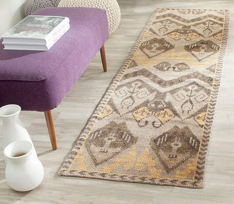 Safavieh Kenya Kny656A Gold / Beige Rugs - Safavieh - kny656a - 7sq