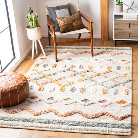 Safavieh Kenya Kny664A Ivory/Blue Rug - Safavieh - kny664a - 3