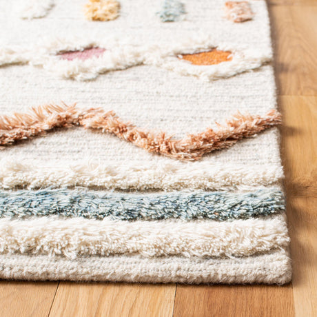 Safavieh Kenya Kny664A Ivory/Blue Rug - Safavieh - kny664a - 7sq