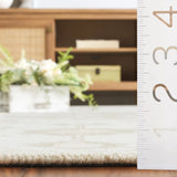 Safavieh Kenya 4'-0" x 6'-0" Rug in Beige / Ivory