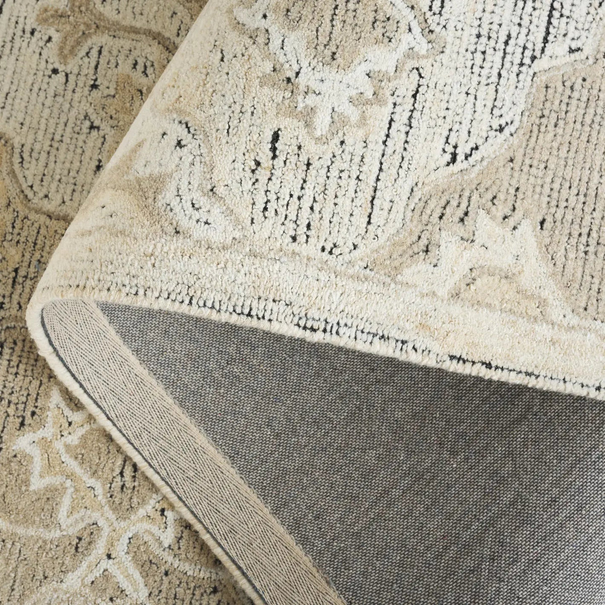 Safavieh Kenya 4'-0" x 6'-0" Rug in Beige / Ivory