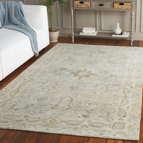 Safavieh Kenya 4'-0" x 6'-0" Rug in Beige / Ivory