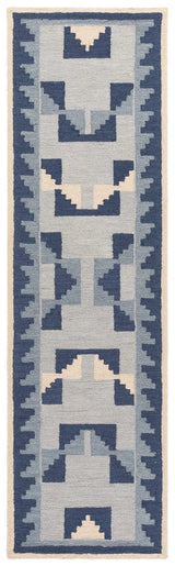 Safavieh Kenya 2'-3" x 8'-0" Rug in Blue / Ivory