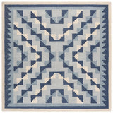 Safavieh Kenya 7'-0" x 7'-0" Rug in Blue / Ivory