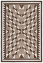 Safavieh Kenya 4'-0" x 6'-0" Rug in Brown / Ivory
