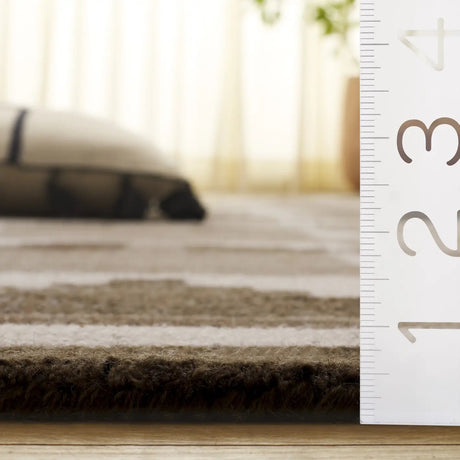 Safavieh Kenya 4'-0" x 6'-0" Rug in Brown / Ivory