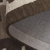 Safavieh Kenya 4'-0" x 6'-0" Rug in Brown / Ivory