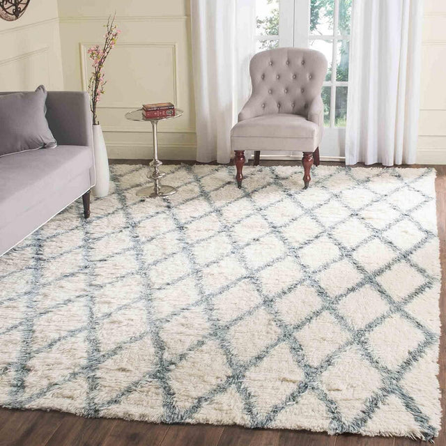 Safavieh Kenya Kny712A Ivory / Blue Rugs - Safavieh - kny712a - 6