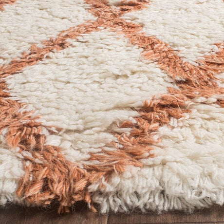 Safavieh Kenya Kny712B Ivory / Terracotta Rugs - Safavieh - kny712b - 6