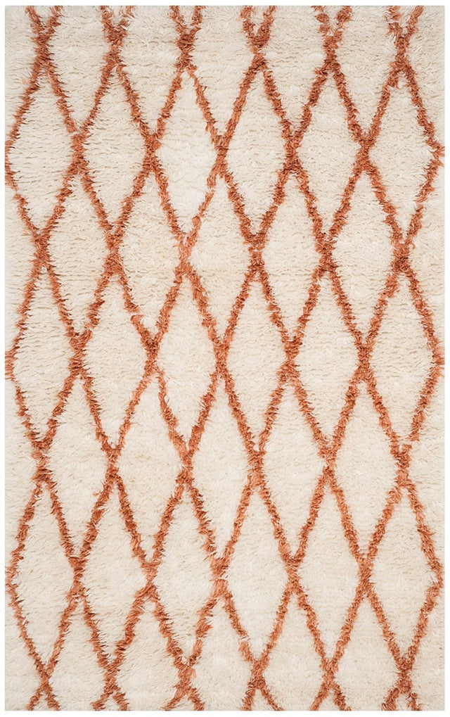 Safavieh Kenya Kny712B Ivory / Terracotta Rugs - Safavieh - kny712b - 6