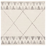 Safavieh Kenya 6'-0" x 6'-0" Rug in Ivory / Black