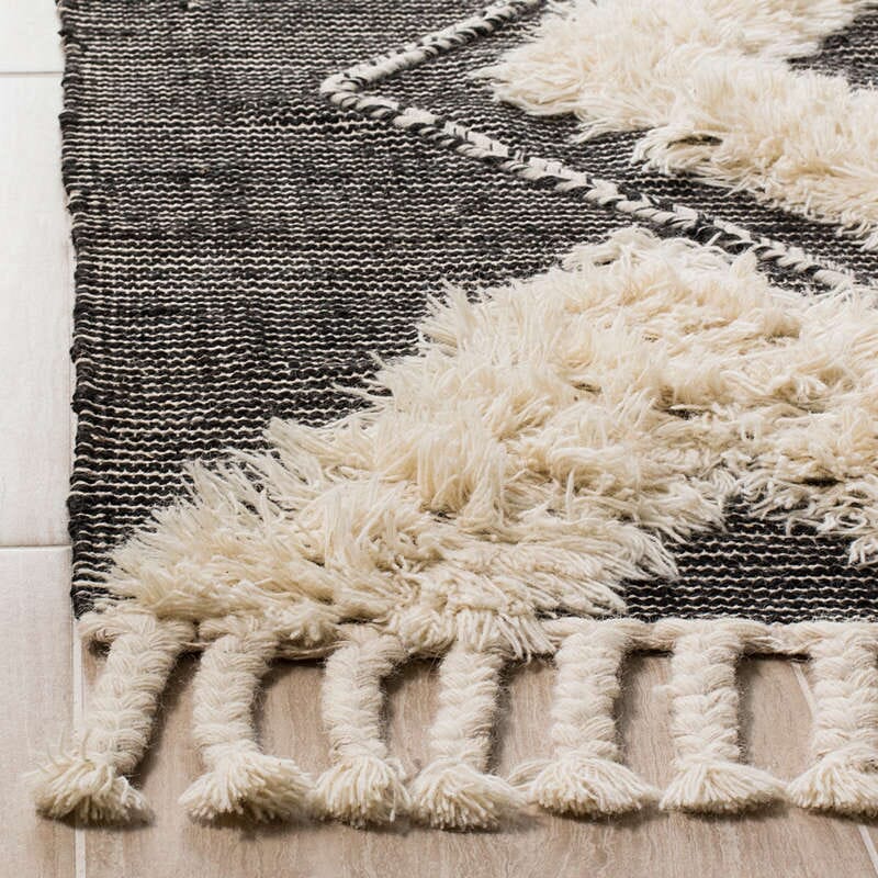 Safavieh Kenya Kny903H Black / Ivory Rugs - Safavieh - kny903h - 3