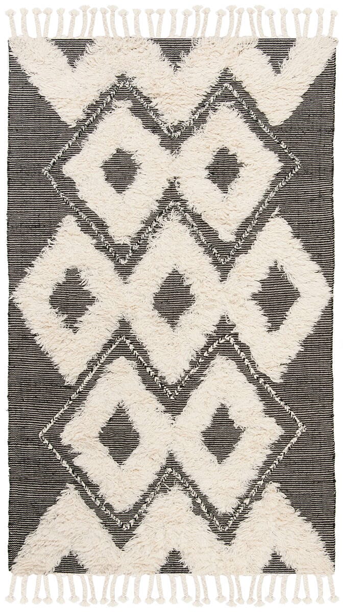 Safavieh Kenya Kny903H Black / Ivory Rugs - Safavieh - kny903h - 3