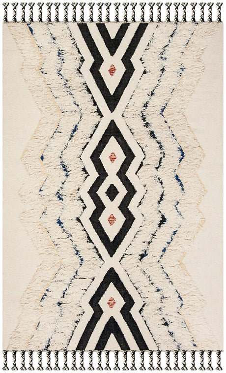 Safavieh Kenya Kny905A Ivory/Black Blue Rug - Safavieh - kny905a - 3