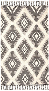 Safavieh Kenya Kny910H Black / Ivory Rugs - Safavieh - kny910h - 3