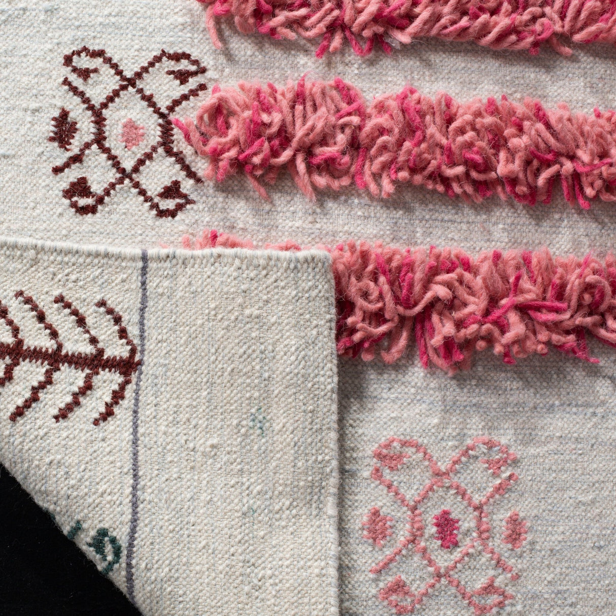 Safavieh Kenya Kny912U Ivory/Pink Rug - Safavieh - kny912u - 6