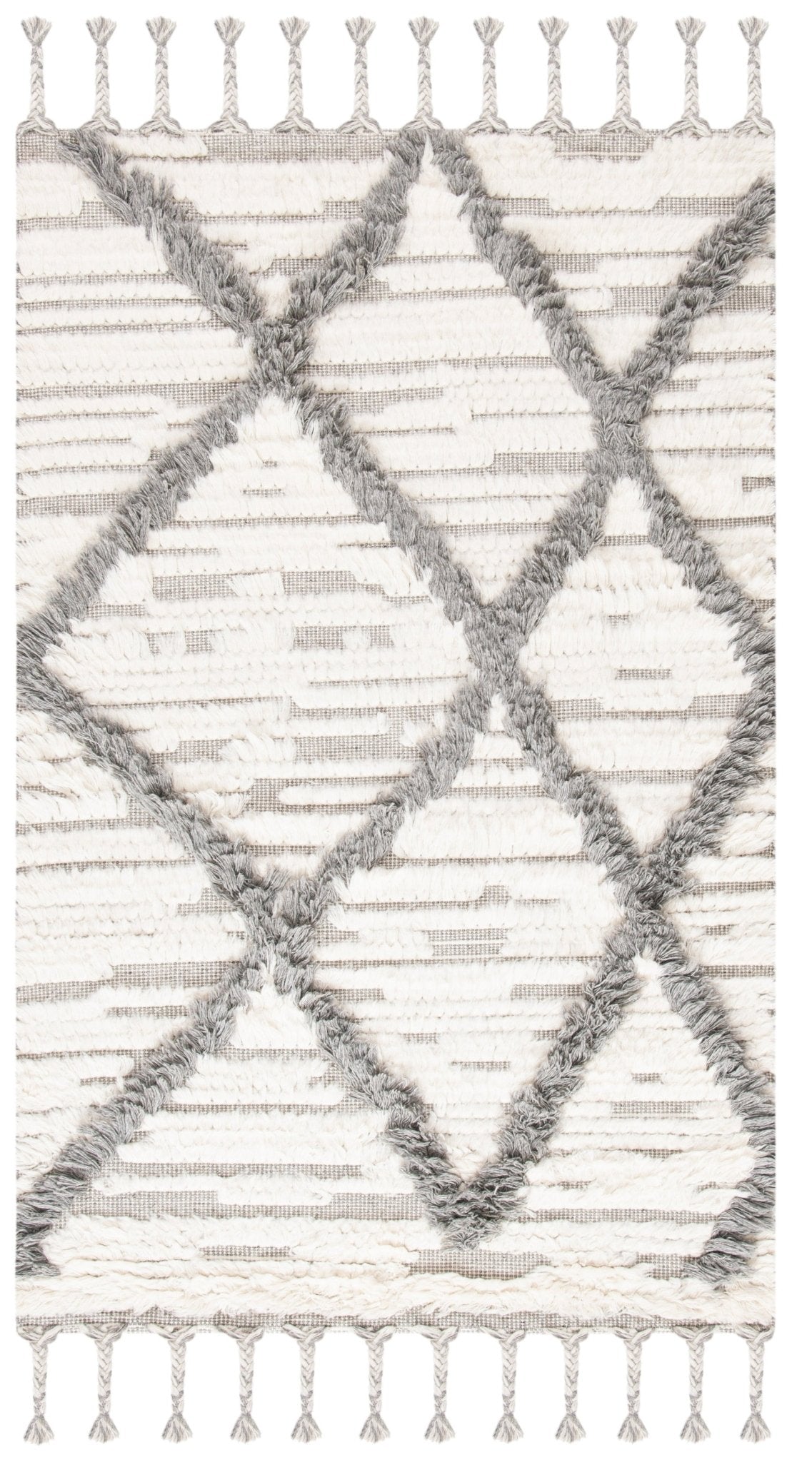Safavieh Kenya Kny954A Ivory/Grey Rugs - Safavieh - kny954a - 28