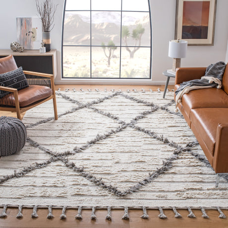Safavieh Kenya Kny954A Ivory/Grey Rugs - Safavieh - kny954a - 3