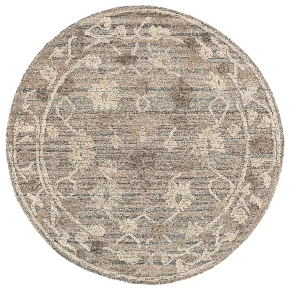 Safavieh Kenya 6'-0" x 6'-0" Rug in Grey / Ivory