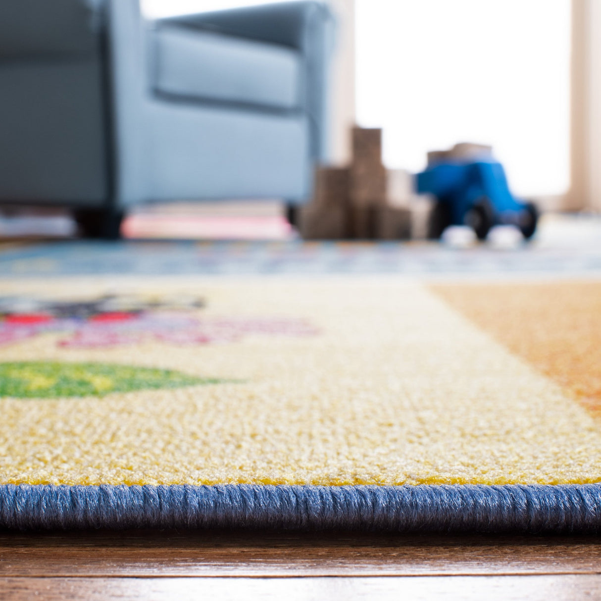 Safavieh Kids Playhouse Kph224M Blue/Green Rugs - Safavieh - kph224m - 5r