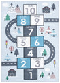 Safavieh Kids Playhouse Kph226F Grey/Blue Rugs - Safavieh - kph226f - 3