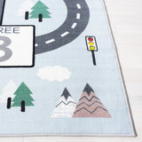 Safavieh Kids Playhouse Kph226F Grey/Blue Rugs - Safavieh - kph226f - 5r