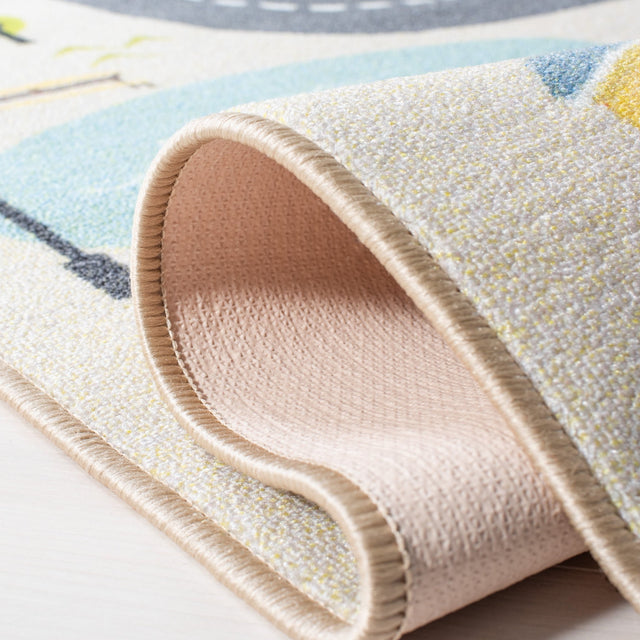 Safavieh Kids Playhouse Kph227A Beige/Green Rugs - Safavieh - kph227a - 5r