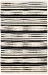 Safavieh Kilim Klm101C Ivory / Black Rugs - Safavieh - klm101c - 4