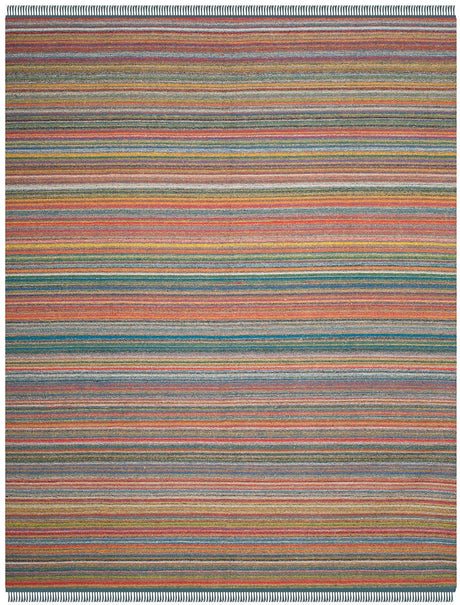 Safavieh Kilim Klm108B Blue / Orange Rugs - Safavieh - klm108b - 4